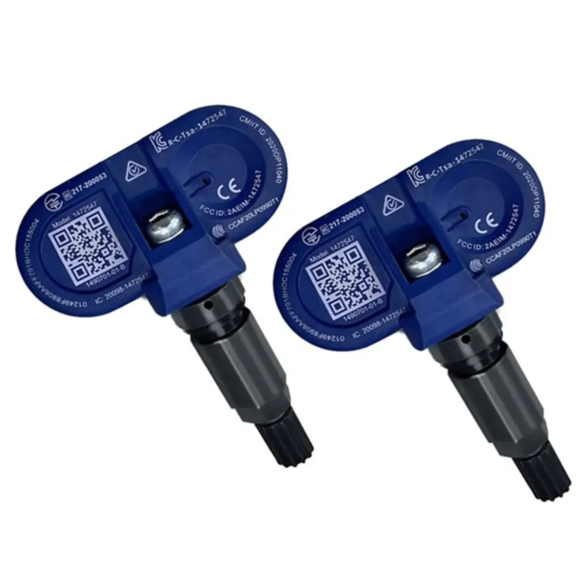 Tire Pressure Monitoring System (TPMS) for Tesla Model S/3/X/Y – Bluetooth (Set of 4 Sensors) – 1490701-01 - Teskay