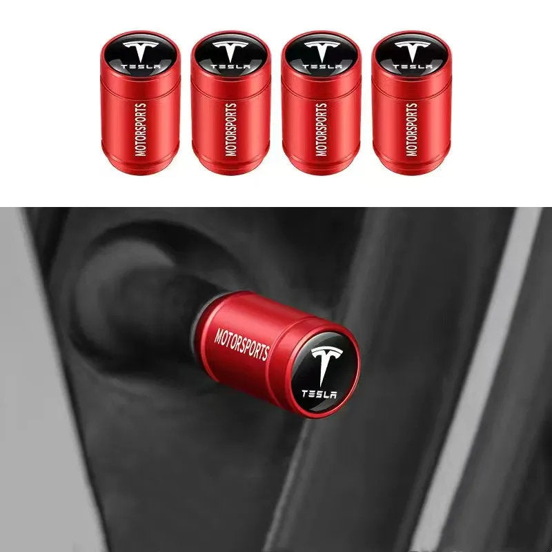 Tire Valve Caps for Tesla - Teskay