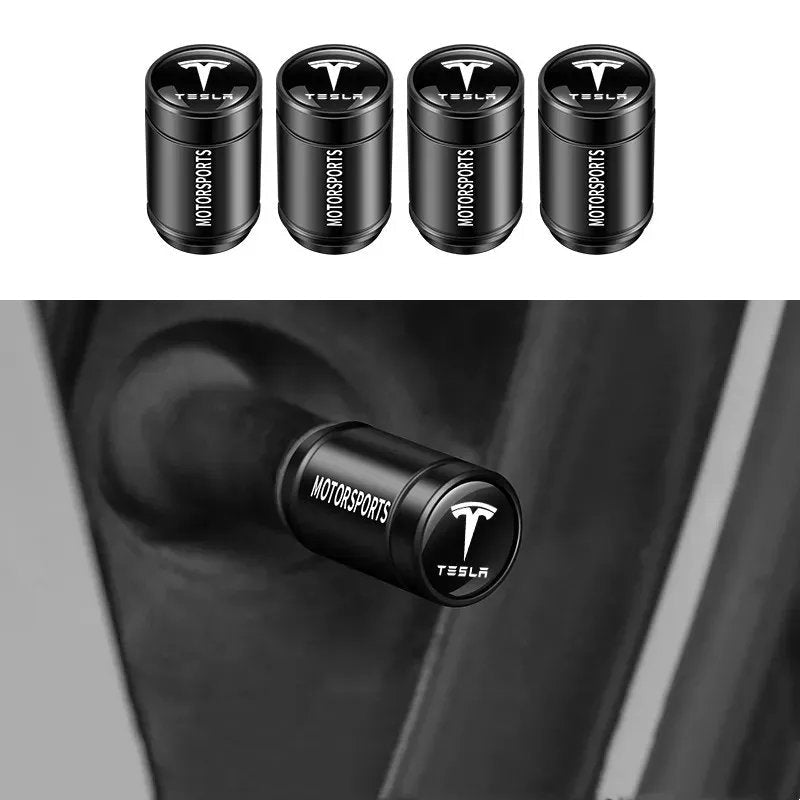 Tire Valve Caps for Tesla - Teskay