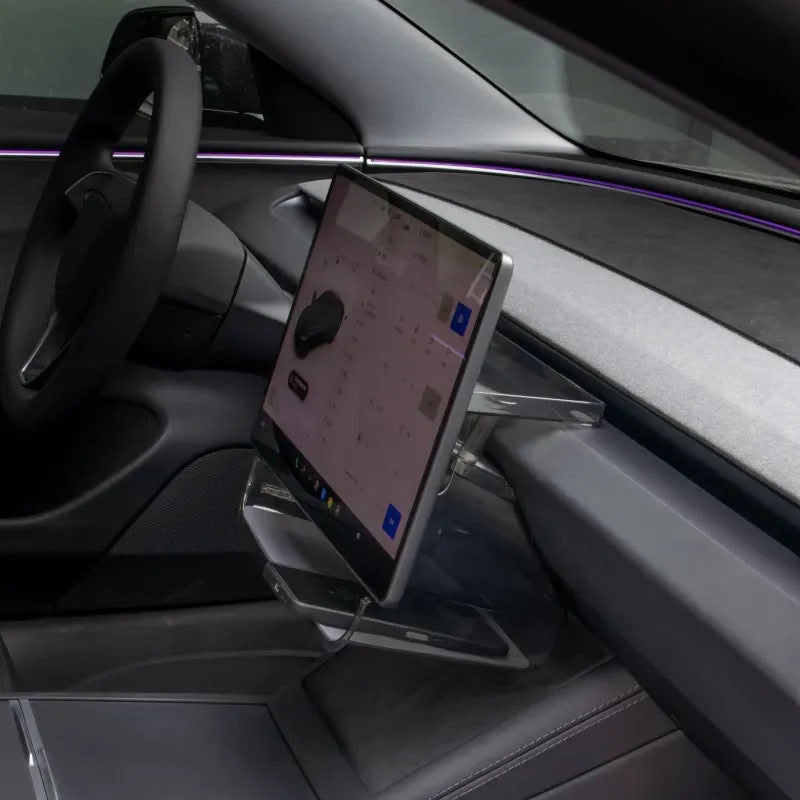 Under Screen Storage Tray for Model 3 Highland/Model Y Juniper - Teskay