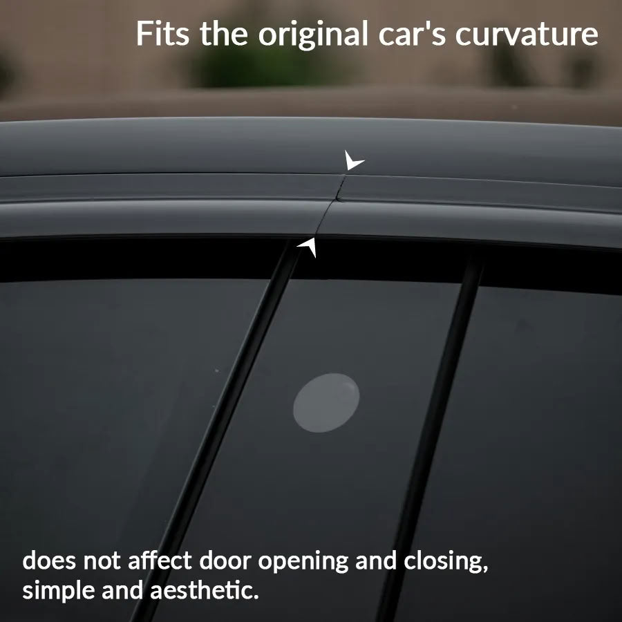 Window Rain Cover 4pcs for Tesla Model 3/Y - Teskay