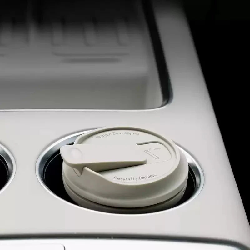 Cup Holder Ashtray with Light for Tesla - Teskay