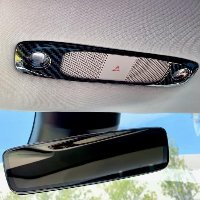 Dome Light Cover - Carbon Fiber Interior Mods for Tesla Model 3 / Y - Teskay