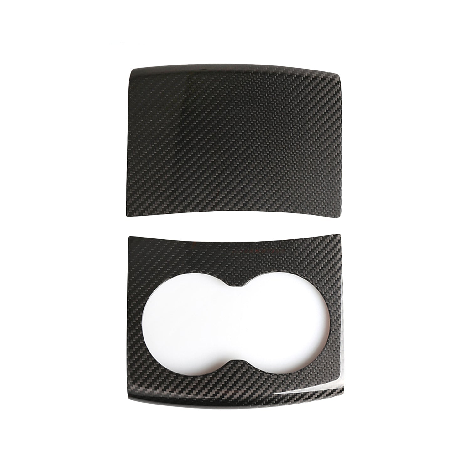 Real Molded Carbon Fiber Center Console Wrap for Tesla Model S/X - Teskay