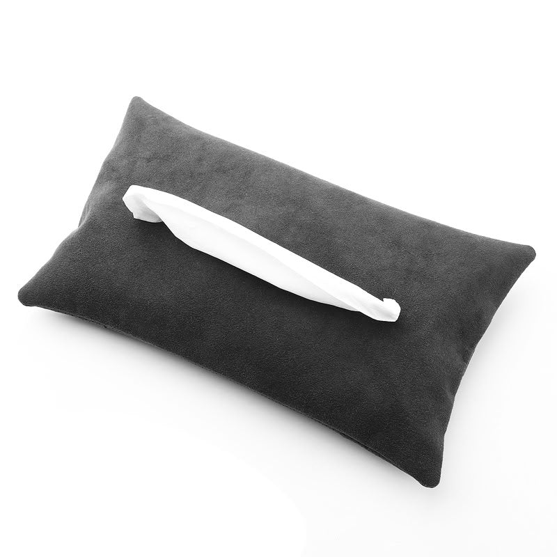 Hidden Suede Tissue Holder for Tesla Model 3/Y/X/S-8