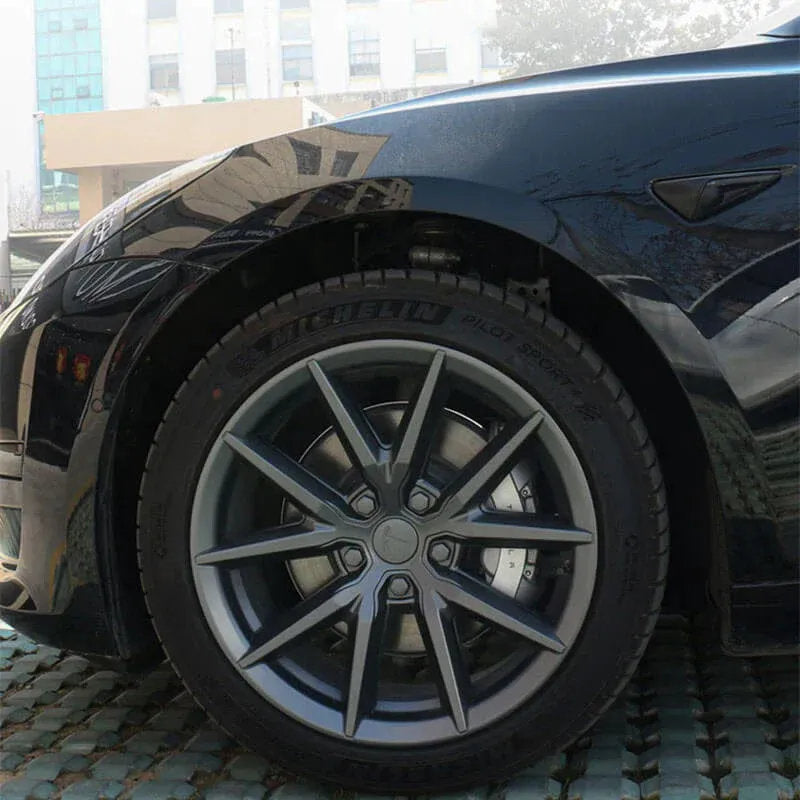 18″ 19″ Wheel Covers For Tesla Model 3/Y (4PCS) – Full Rim Coverage, Easy Snap-On Installation - Teskay
