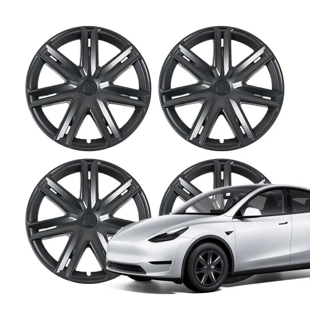 18″ 19″ Wheel Covers For Tesla Model 3/Y (4PCS) – Full Rim Coverage, Easy Snap-On Installation - Teskay
