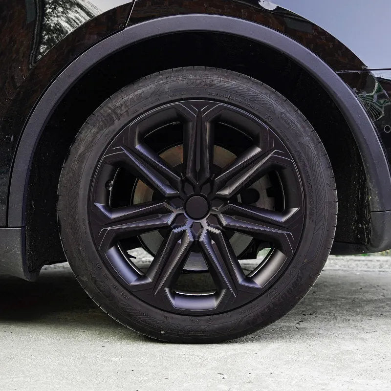 19" Tesla Model Y Wheel Covers (4pcs) - Reinforced ABS Hubcaps for 2020-2024 Model Y - Teskay