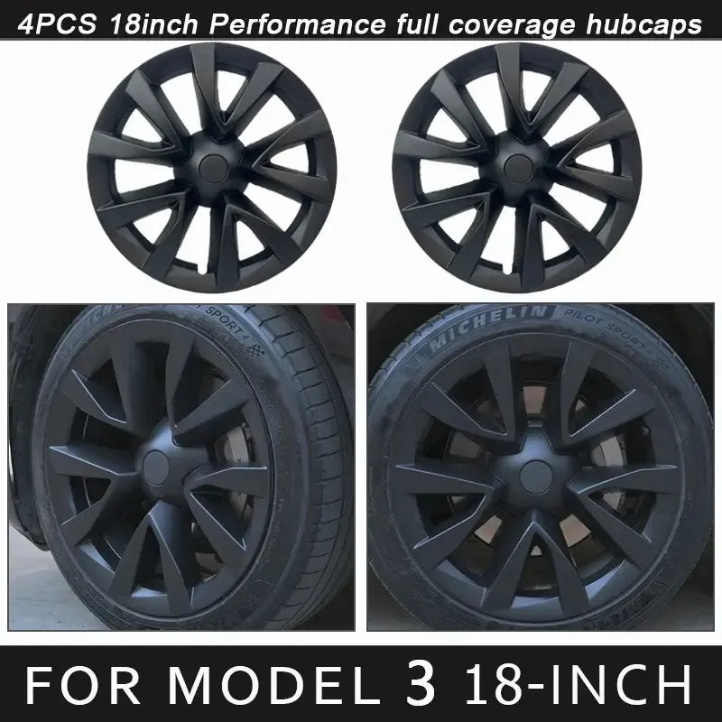 4PCS HubCap for Tesla Model 3 (2018-2023)  - Teskay