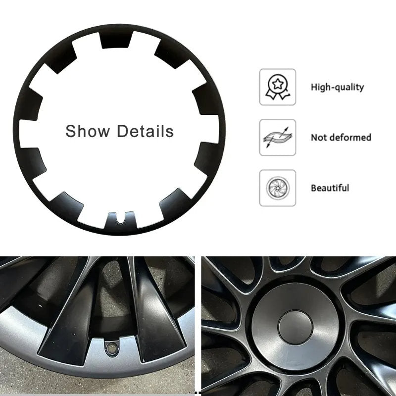 4PCS Tesla Model Y 20 Inch Rim Protectors – Full 360° Protection - Teskay