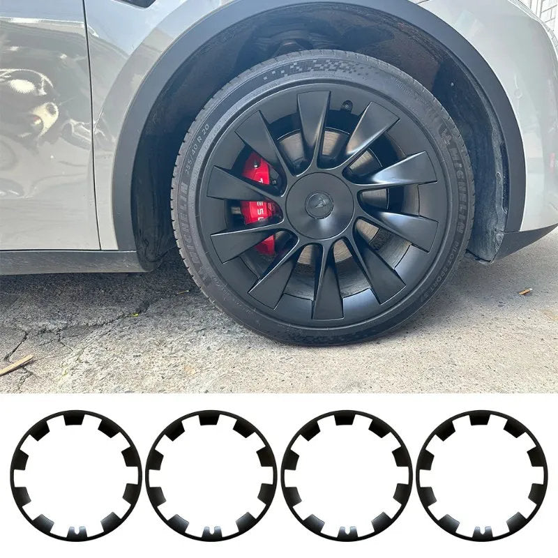 4PCS Tesla Model Y 20 Inch Rim Protectors – Full 360° Protection - Teskay