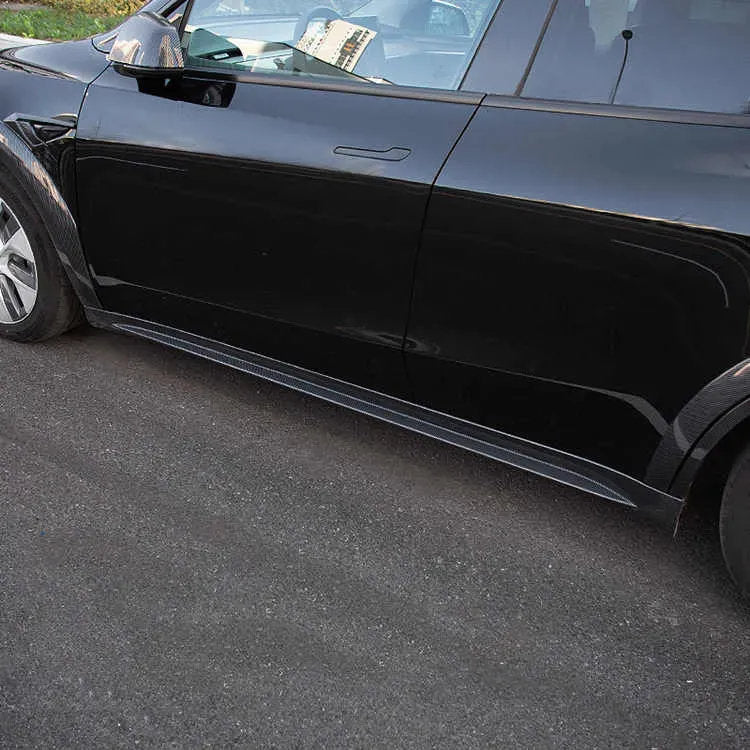 ABS Plastic Side Skirt for Tesla Model Y（2020-2023） - Teskay