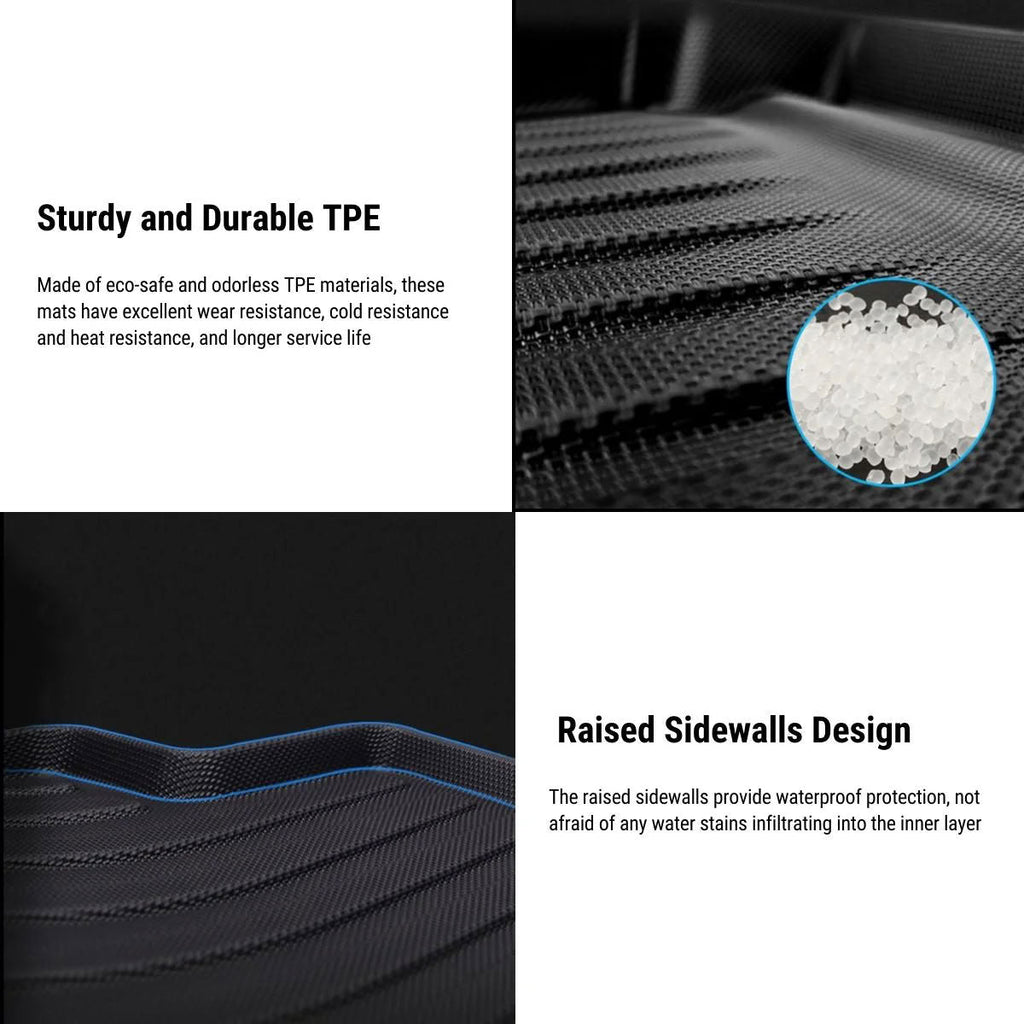 All-Weather Floor Mats for Tesla Model X - teskay