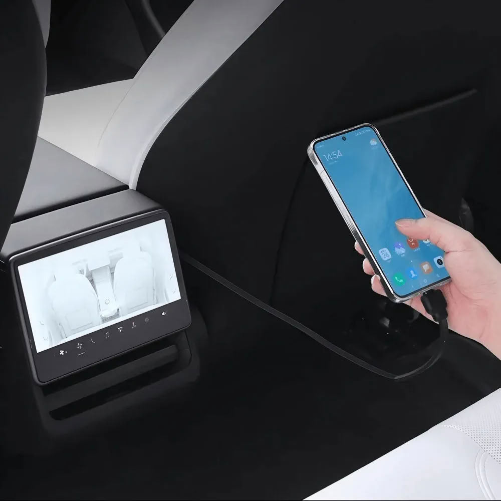 Armrest Box Hidden Expansion Dock for Model Y Juniper / Model 3 Highland  - Teskay