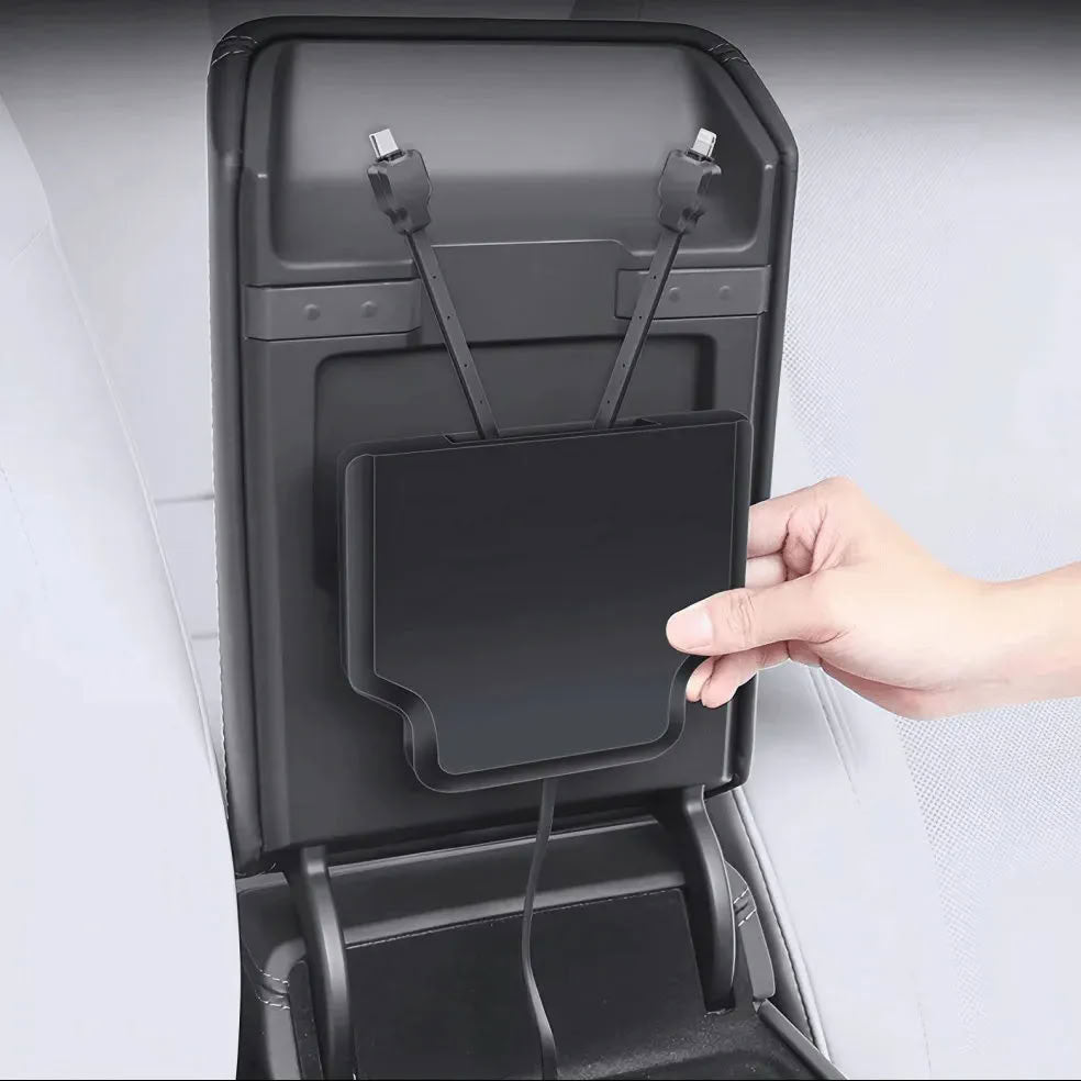 Armrest Box Hidden Expansion Dock for Model Y Juniper / Model 3 Highland  - Teskay