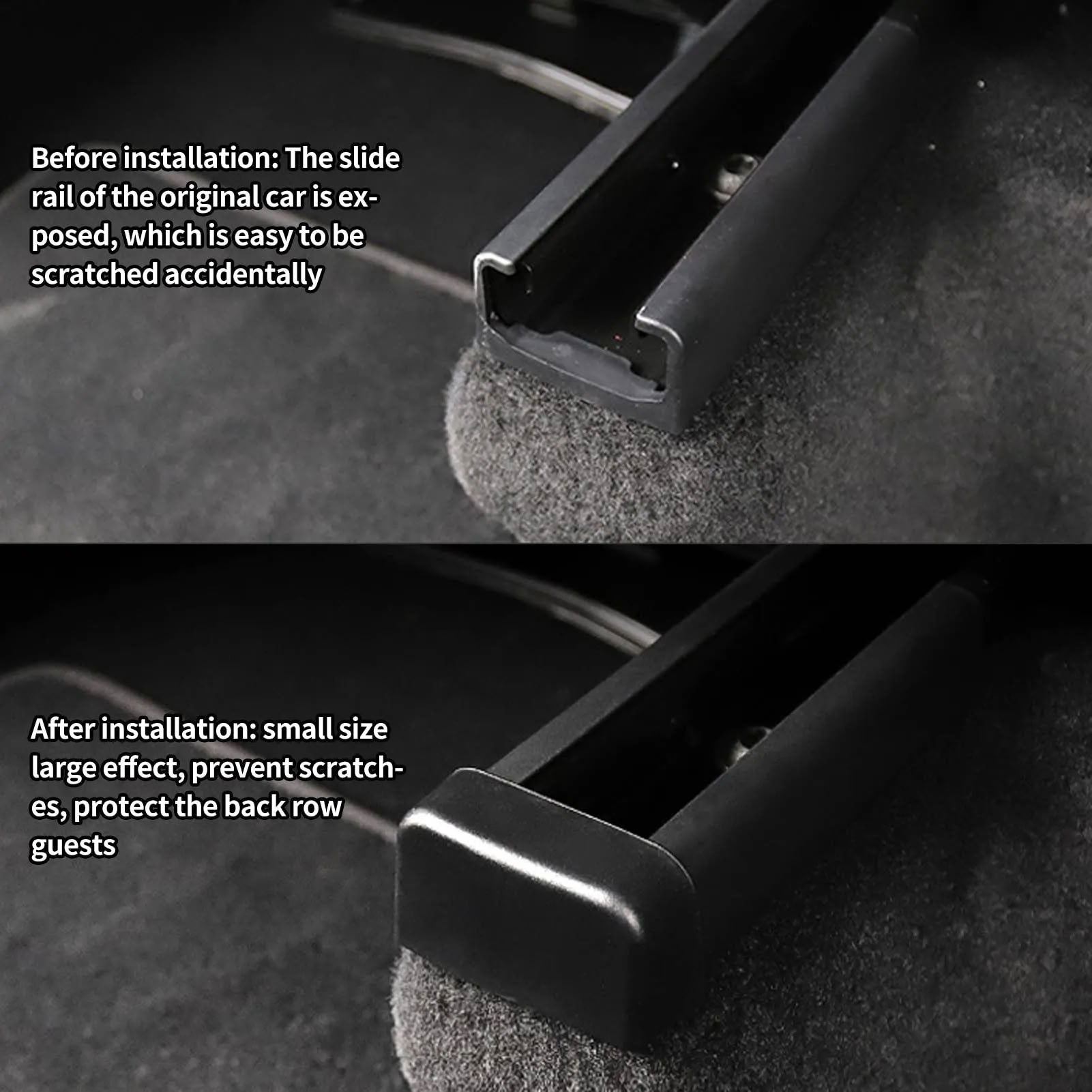 Car Slide Rails Anti-Kick Plugs suitable for Tesla Model 3/Y - Teskay