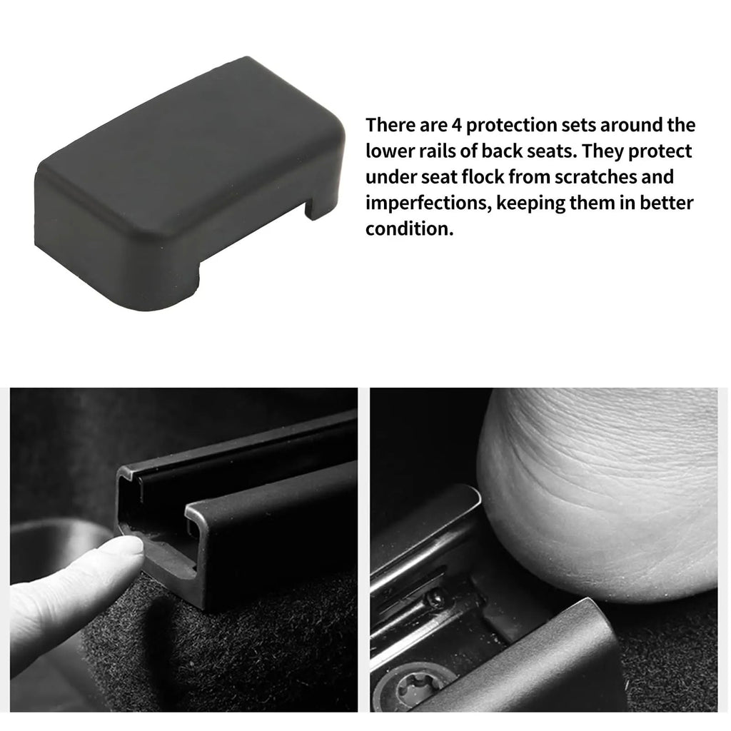 Car Slide Rails Anti-Kick Plugs suitable for Tesla Model 3/Y - Teskay