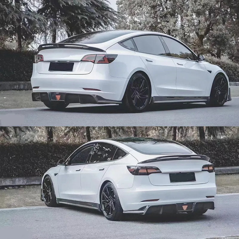 Carbon Fiber Rear Spoiler for Model 3（2017-2023）/ Y（2020-2024） - Teskay