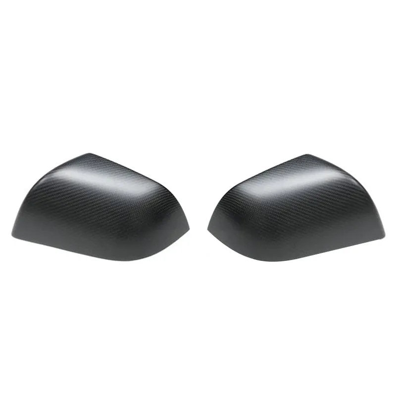 Carbon Fiber Side Mirror Covers (1 Pair) for Tesla Model 3 (2017-2023.10) / Model Y (2020-2024) - Teskay