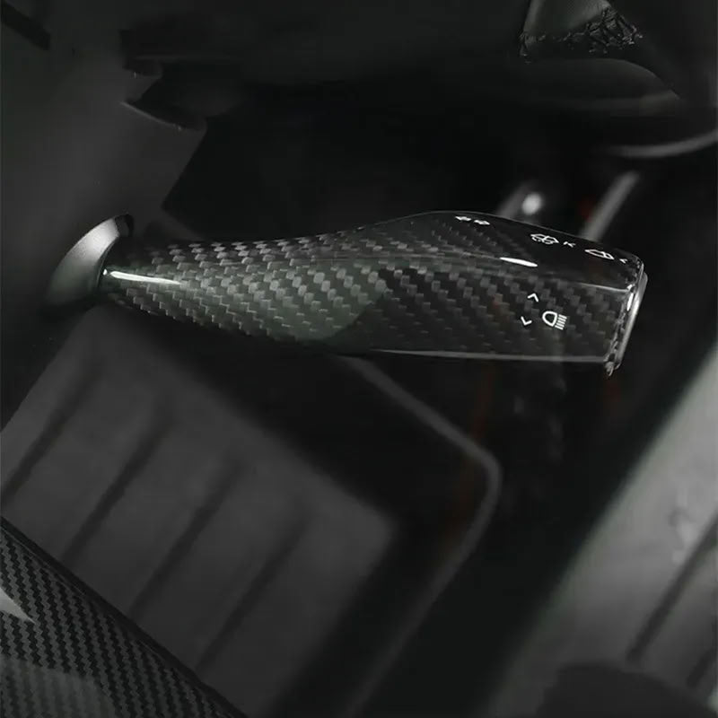 Carbon Fiber Wiper and Drive Shift Switch Cover for Tesla Model 3/Y - Teskay