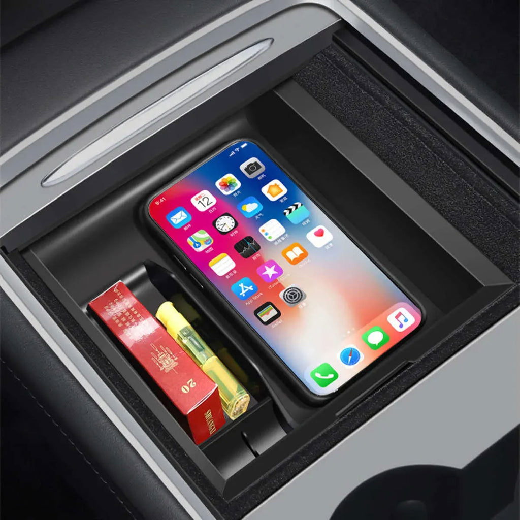 Center Armrest Storage Box for Tesla Model 3（2017-2023.10）/ Y（2020-2023） - Teskay