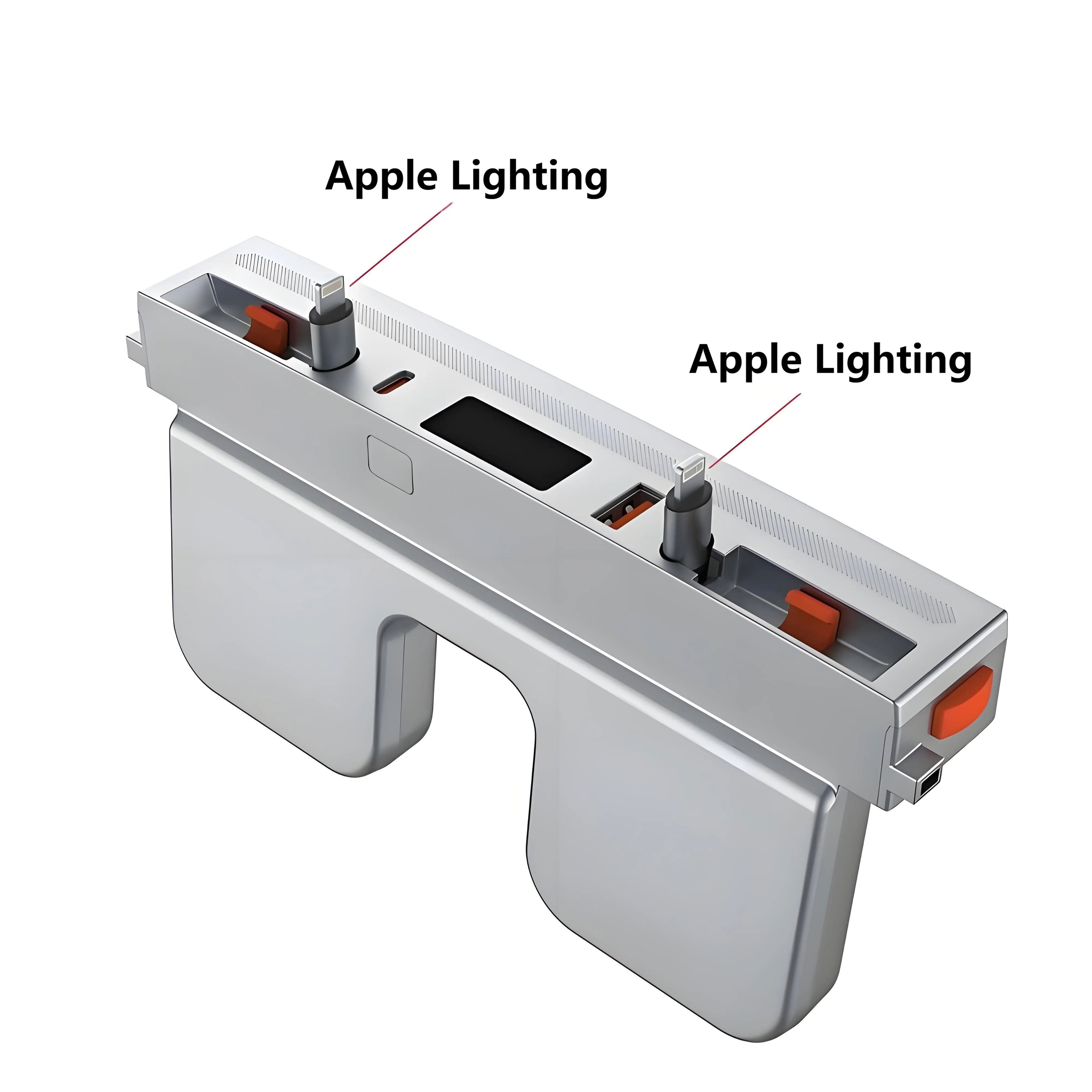 Center Console Ambient Light USB Hub Tesla Model Y Juniper / Model 3 Highland - Teskay