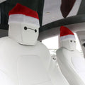Christmas Hat for Tesla Model 3/X/S/Y Seats (2 hats with 2 pair of eyes) - Teskay
