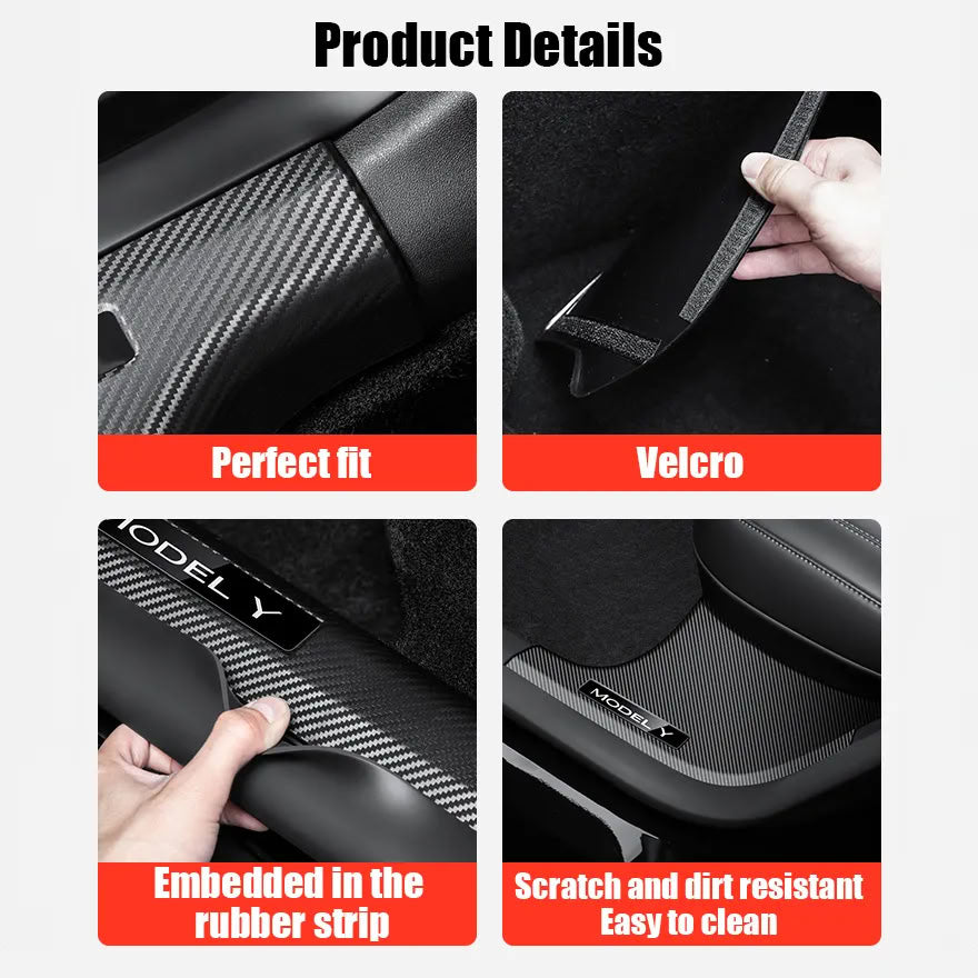 Door Sill Protector For Tesla Model 3 Highland/ Model Y - Teskay