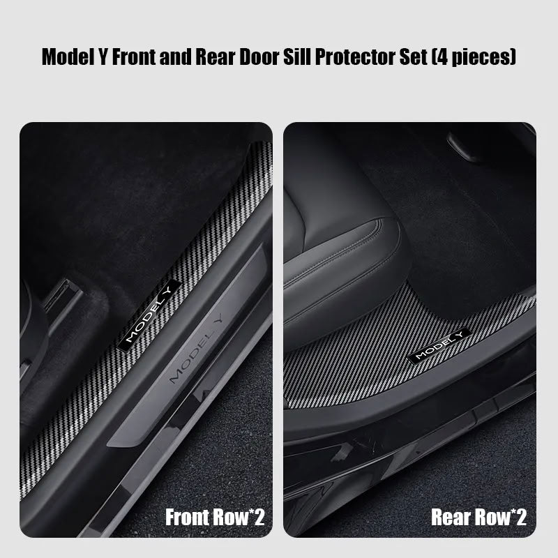 Door Sill Protector For Tesla Model 3 Highland/ Model Y - Teskay