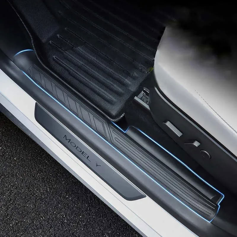 Door Sill Protector for Tesla Model 3（2019-2023）/ Model Y (2020-2023) - Teskay