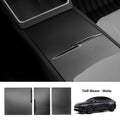 Dry Carbon Fiber Center Console Cover For Tesla Model Y Juniper / Model 3 Highland - Teskay