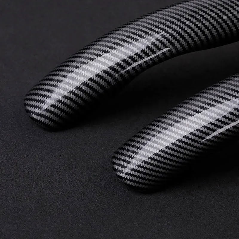 Faux Carbon Fiber Texture Anti-Slip Steering Wheel Cover for Tesla Model 3/Y/X/S - Teskay