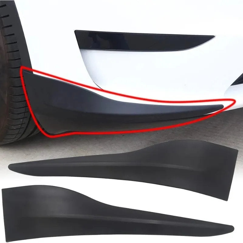 Front Bumper Corner Protection Guards for Tesla Model Y（2020-2024） - Teskay
