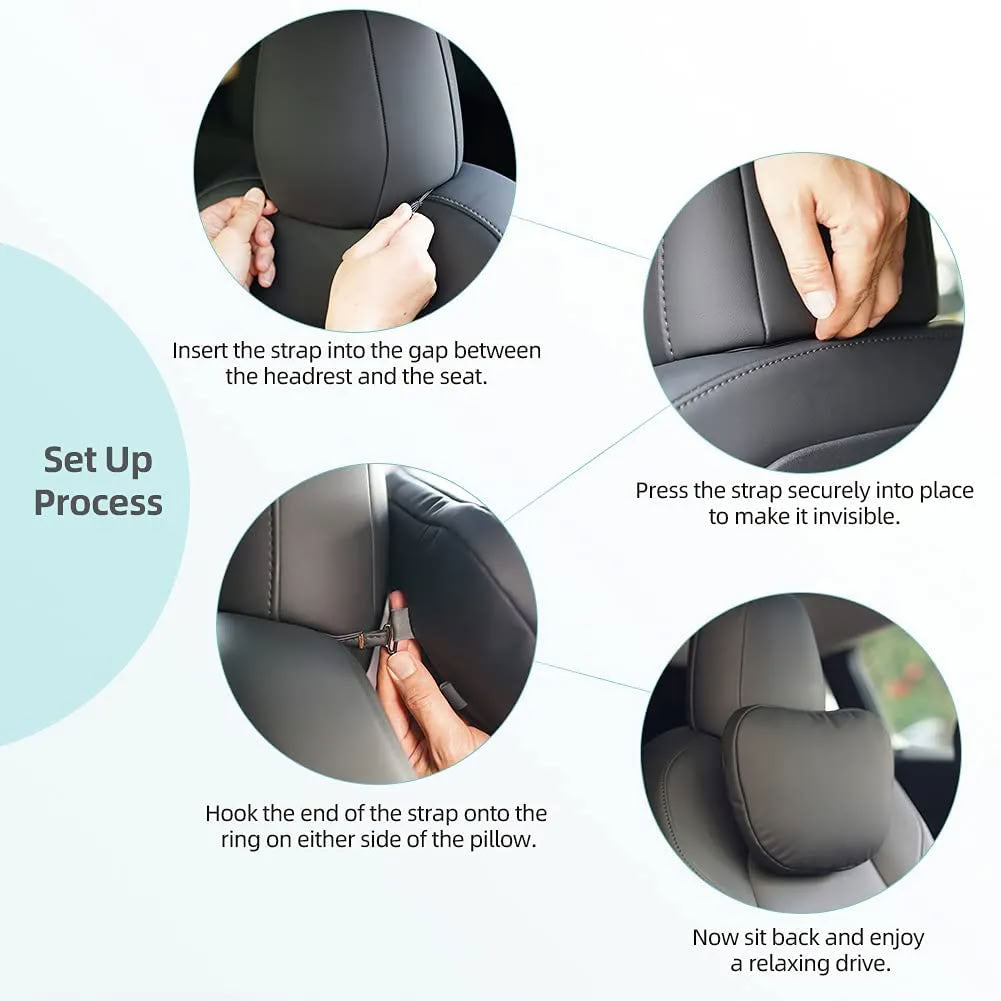 Headrests for Tesla Model 3/Y/X/S - Teskay