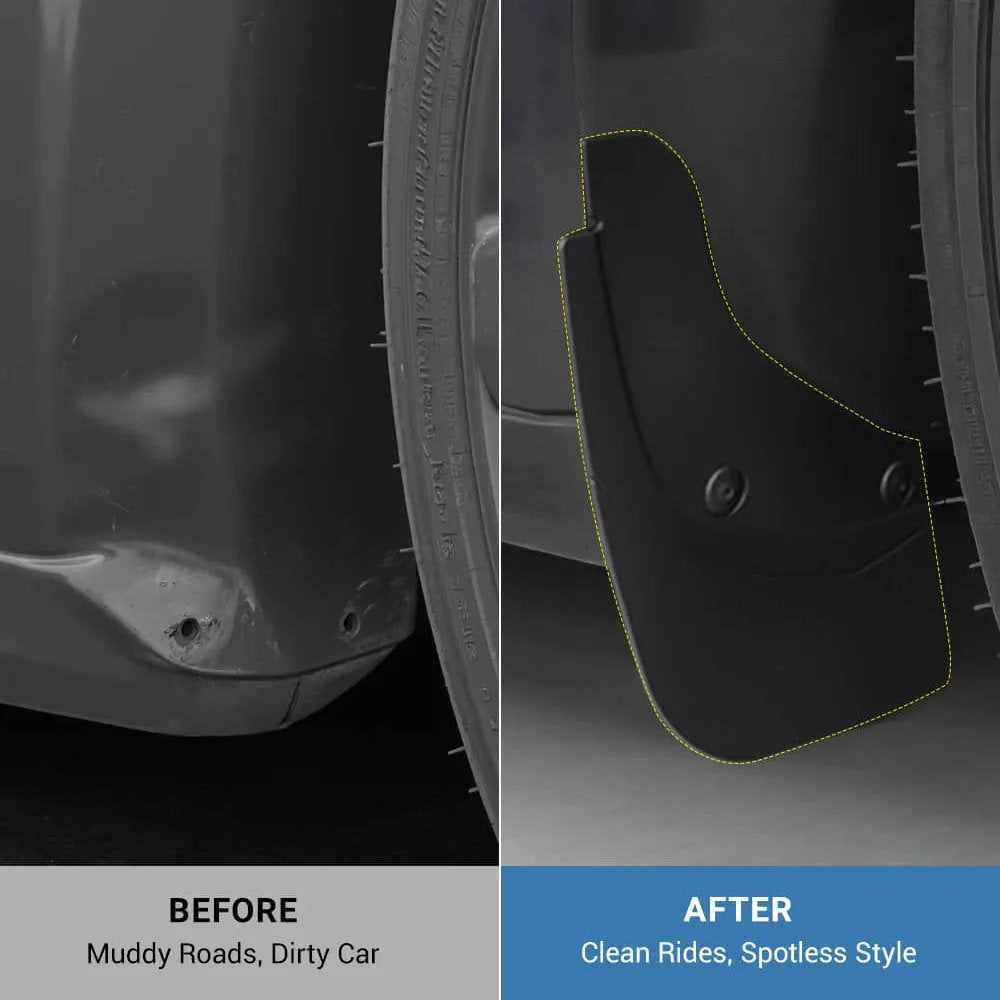 Hidden Mud Flaps Mud Guard for Model Y Juniper（2025.03+）-Teskay