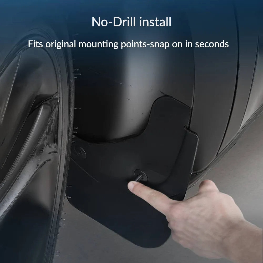 Hidden Mud Flaps Mud Guard for Model Y Juniper（2025.03+）-Teskay