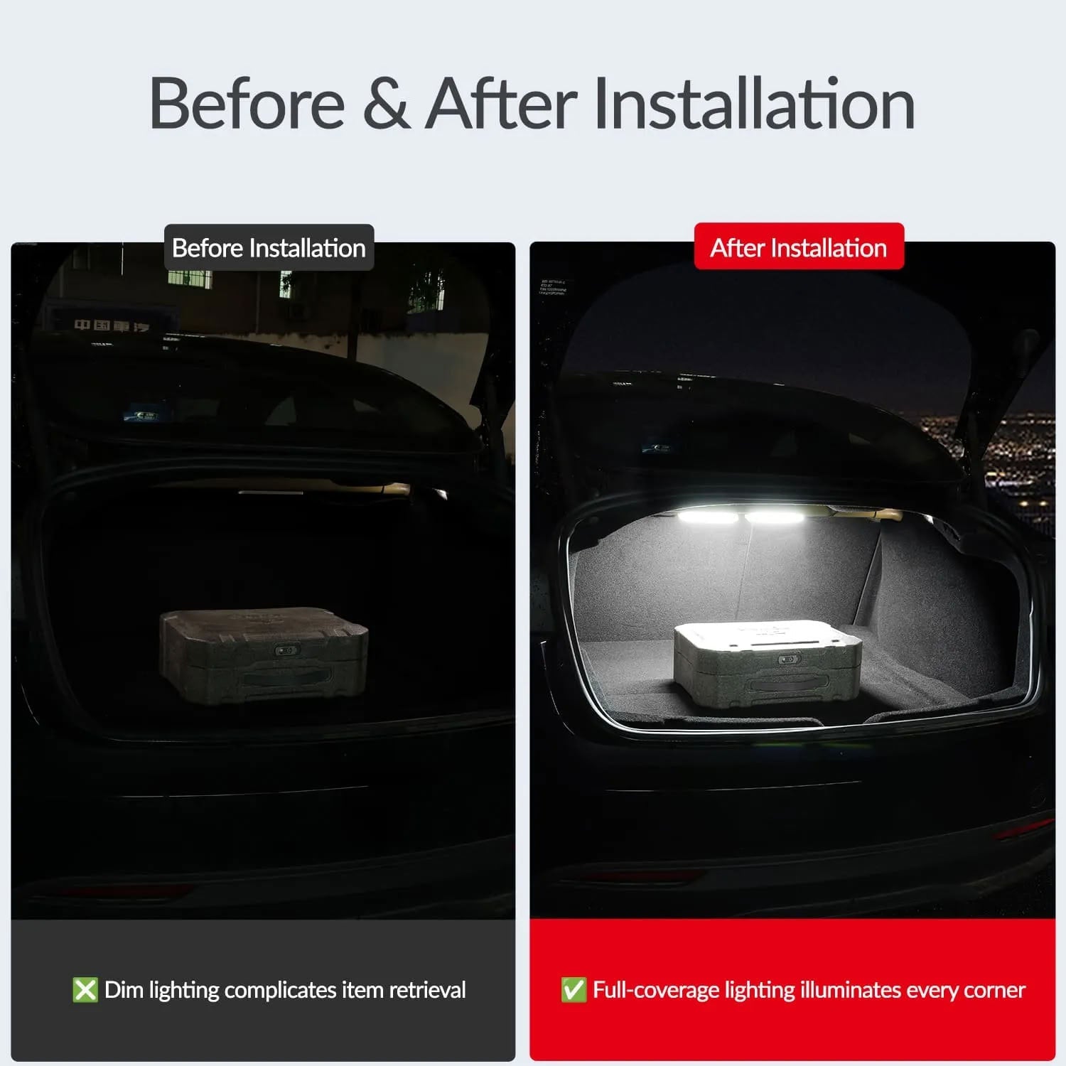 LED Trunk Light Bar for Model 3 / Model 3 Highland - Teskay