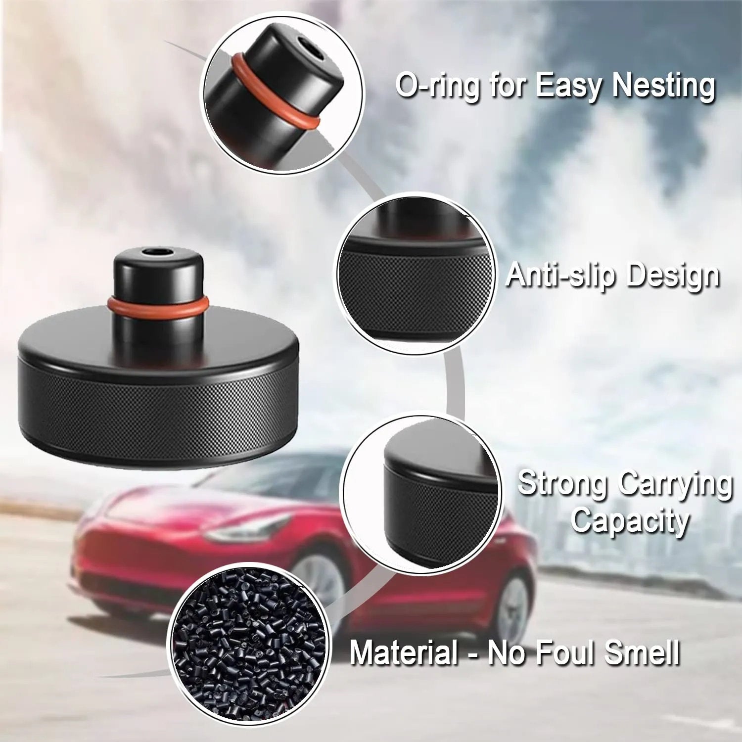 Lifting Jack Pad for Tesla Model 3/S/X/Y - Teskay