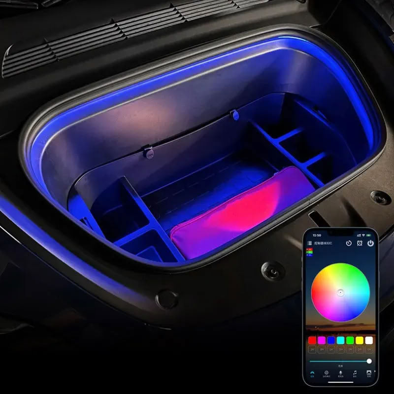 Model 3/Y/X/S（2021-2023） Frunk LED Bluetooth RGB Lighting Kit - Teskay