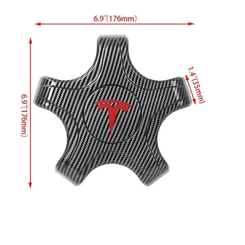 Model 3 (2019-2023.10) Aero Wheel Cap Kit - Teskay