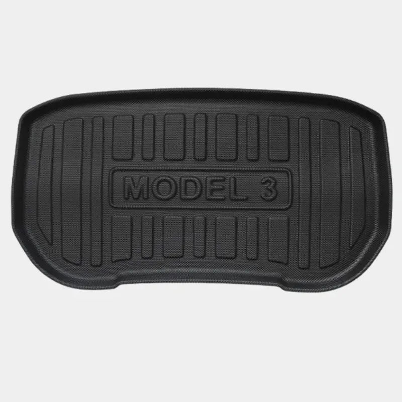 Model 3 highland（2024+）Frunk and Trunk All-Weather Cargo Floor Mat (3PCS) - Teskay