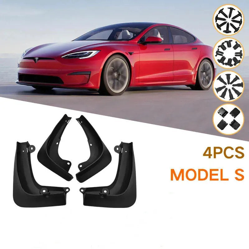 Mud Flaps for Tesla Model S- Teskay