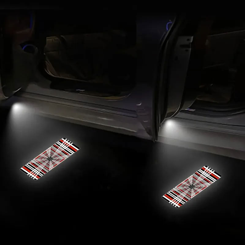 Plaid Projector Lights Tesla Model S/3/X/Y Door - Teskay