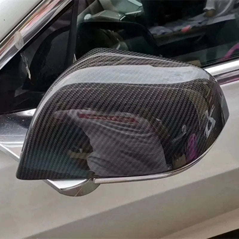 Precision Carbon Fiber Side Mirror Caps for Tesla Model S (1 Pair) - Teskay