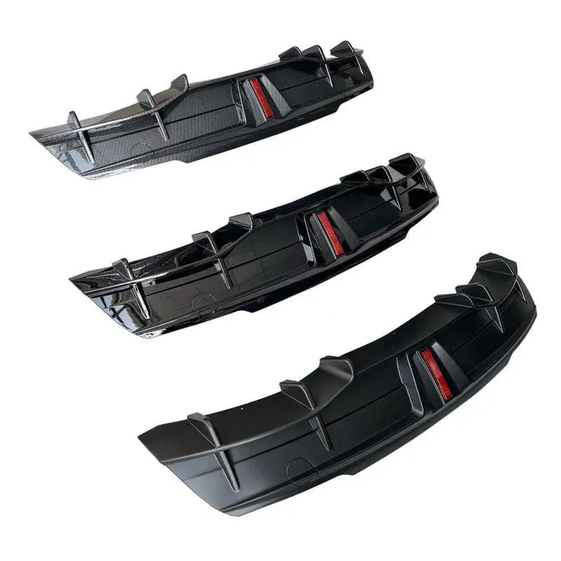 Rear Diffuser for Tesla Model Y with LED Lights - Teskay