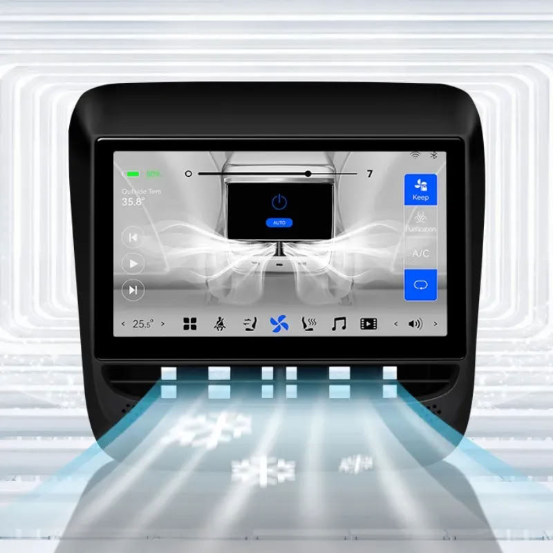 Rear Entertainment and Climate Control Touch Screen Display for Tesla Model 3/Y - Teskay