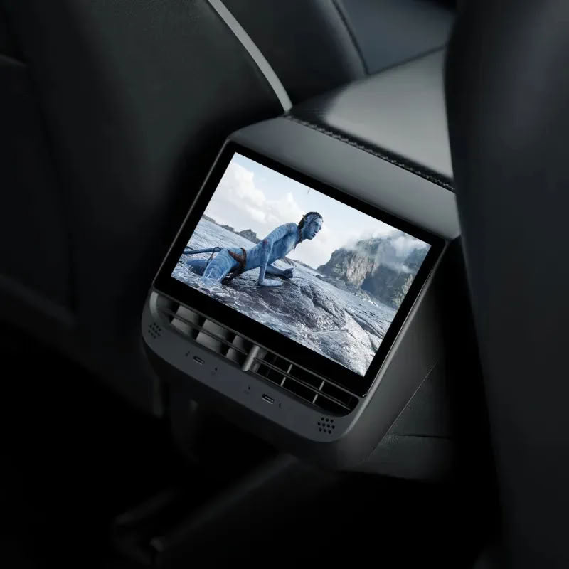 Rear Entertainment and Climate Control Touch Screen Display for Tesla Model 3/Y - Teskay