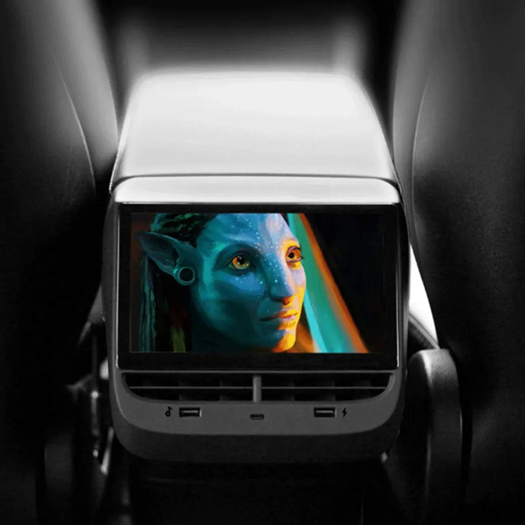 Rear Entertainment and Climate Control Touch Screen Display for Tesla Model 3/Y - Teskay