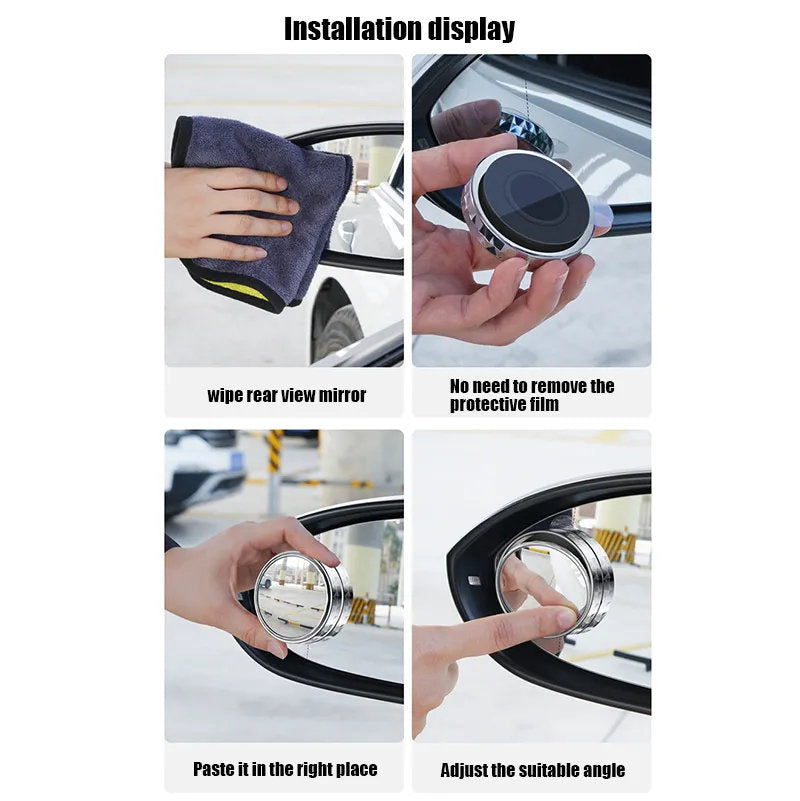 Rear View Auxiliary Mirror for Tesla Model S/3/X/Y - Teskay