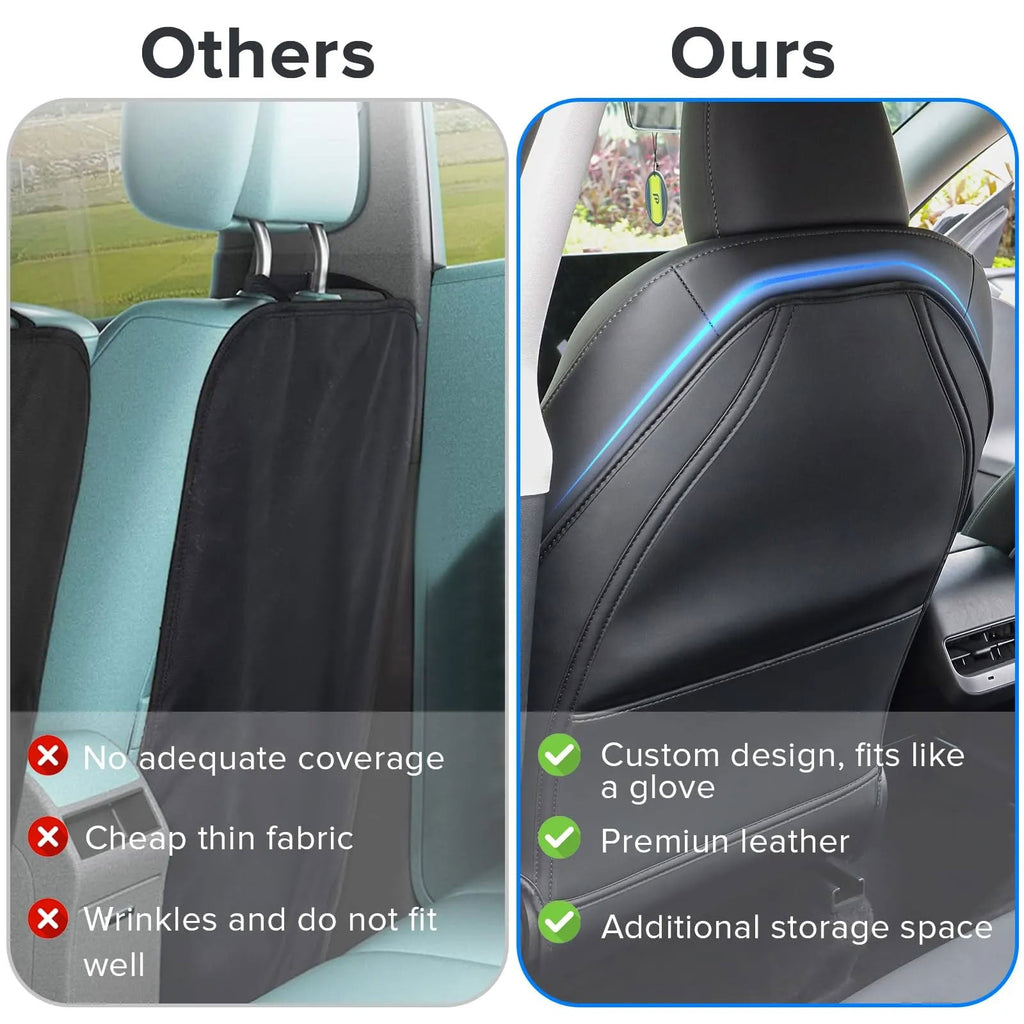 2 Pcs Seat Protectors for Tesla Model 3 (2017-2023) / Y (2020-2024) Teskay